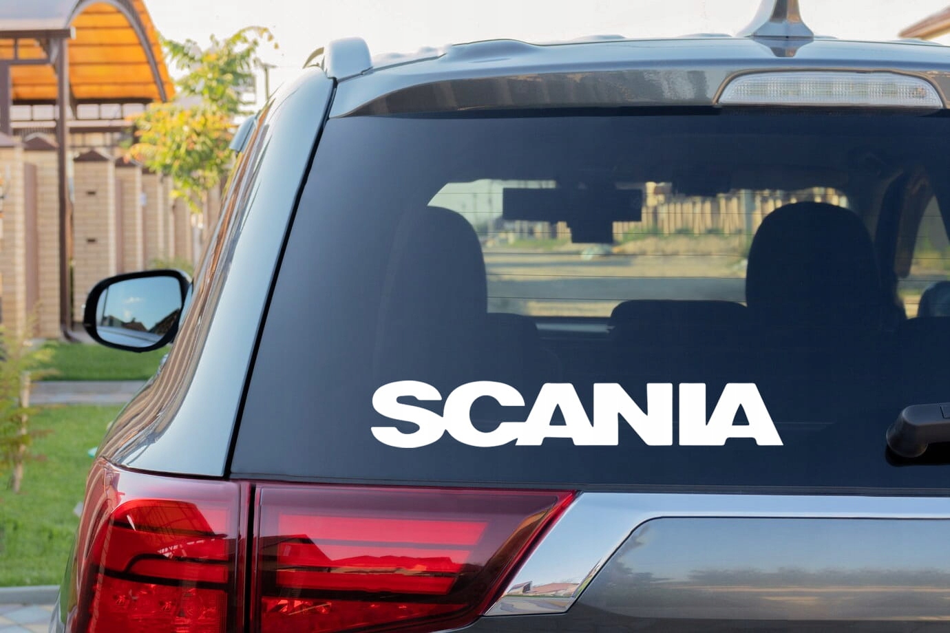 SCANIA - Naklejka na samochód na auto ODBLASKOWA Producent Inny