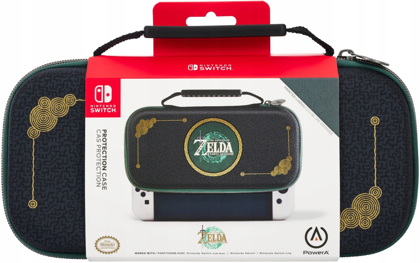 PowerA Etui Zelda Tears of the Kingdom na konsole Nintendo Switch Lite Oled