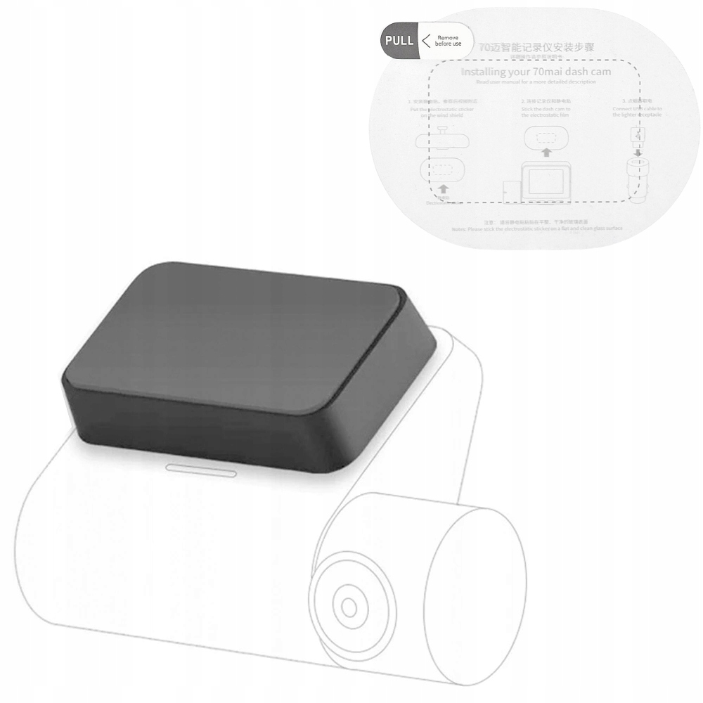 

Uchwyt Do Kamery 70MAI Pro Lite Mini+ Naklejka