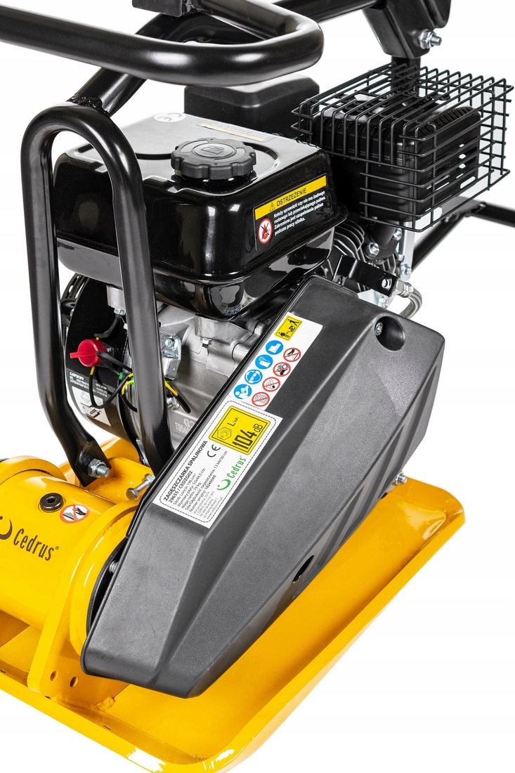 CEDRUS ZG02 ZAGĘSZCZARKA SPALINOWA DO GRUNTU 79KG Paliwo benzyna