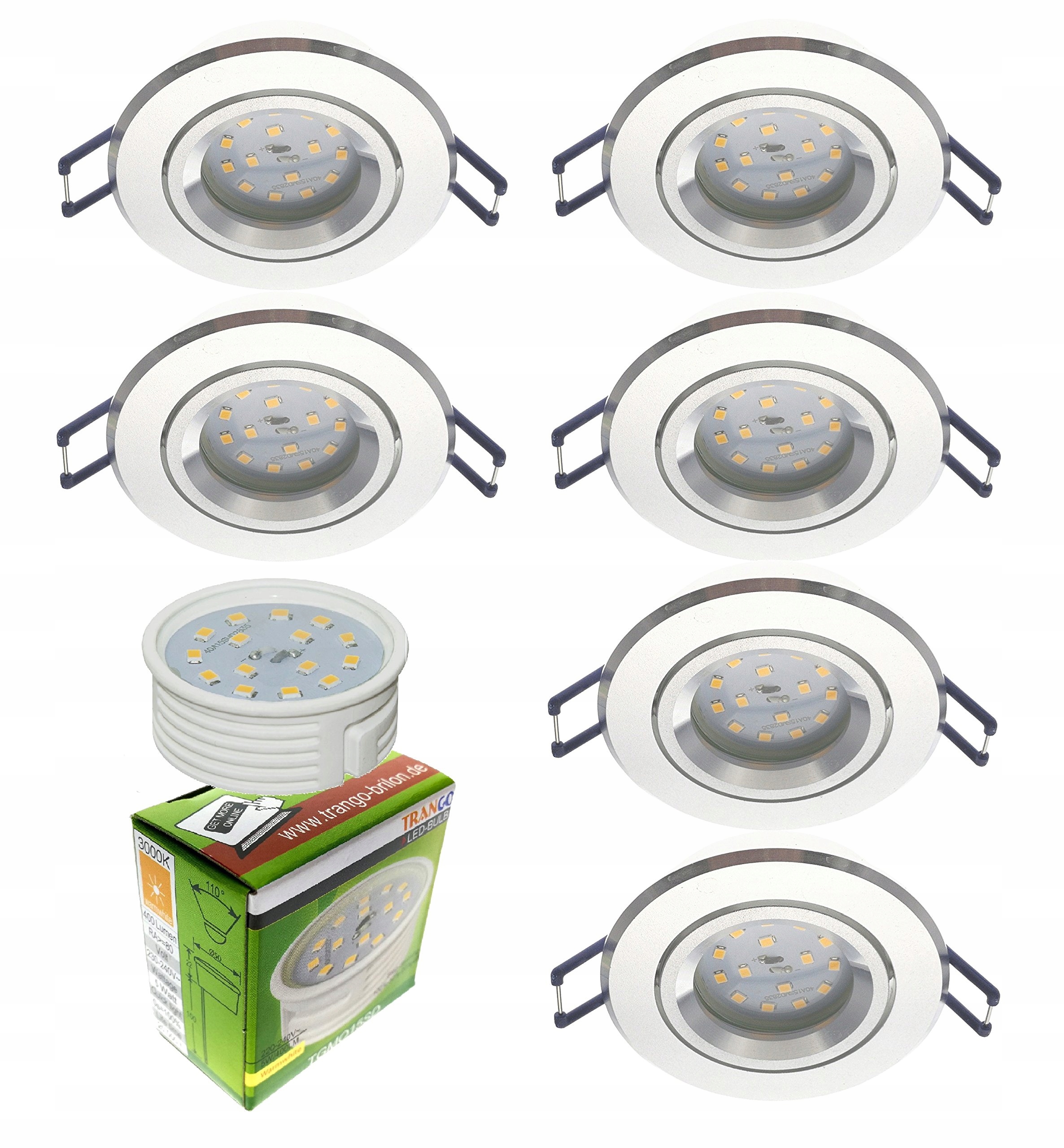 Trango 6-częściowy zestaw 6737R-06MOSD Real Alu Marka inna