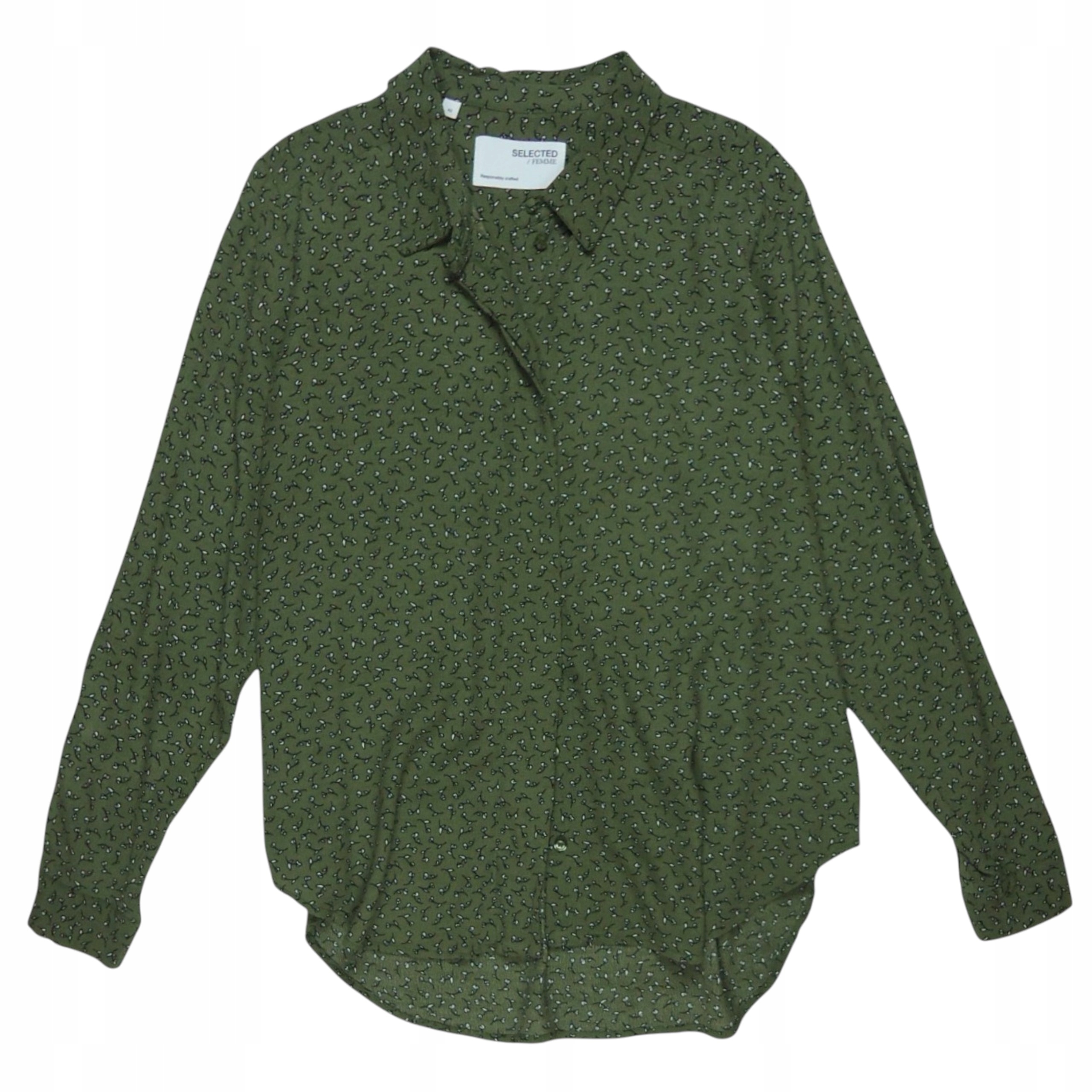 Selected Femme košile s límečkem vzor New 42