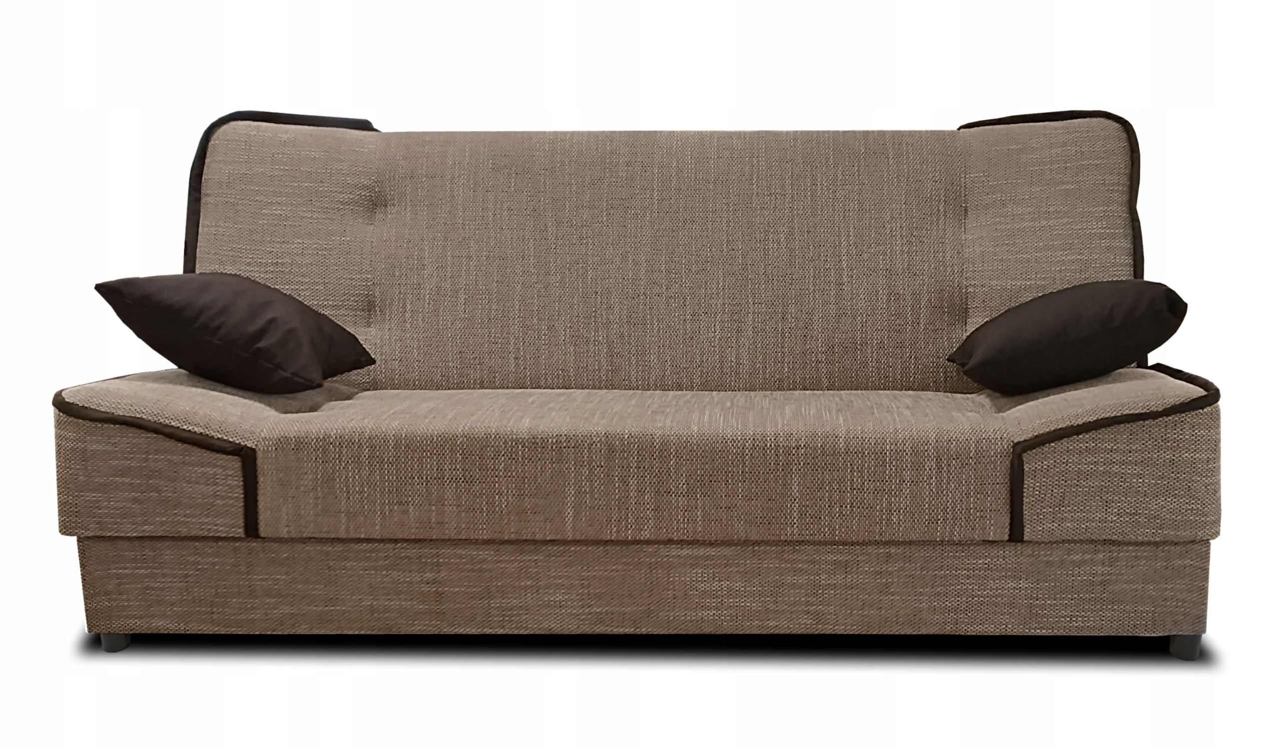 WERSALKA KANAPA MAXIM II 12 brązowa melanż spanie