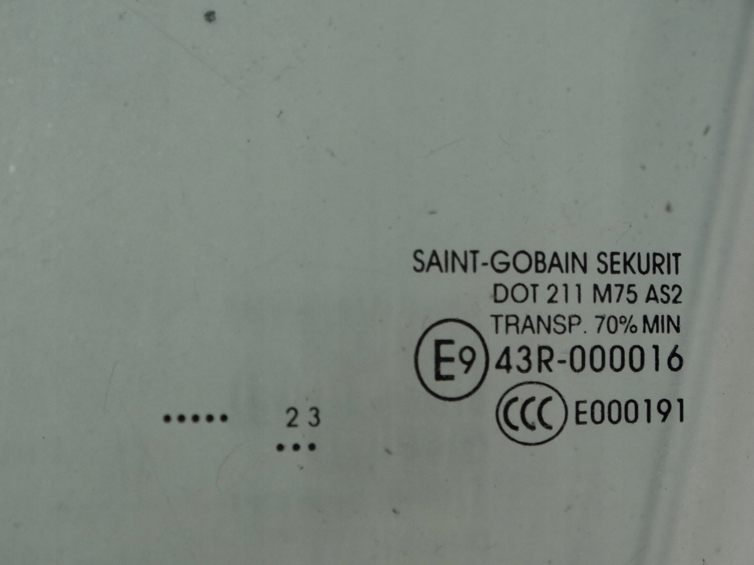 ABLAK ajtó bal eleje CITROEN C4 III 2023R. 43R-000016