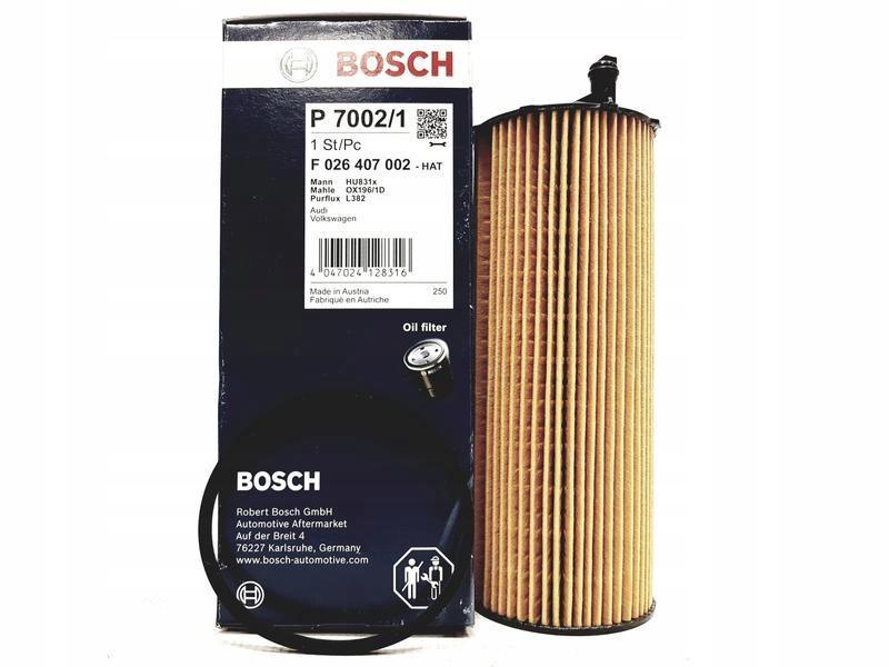 

Filtr Oleju Bosch A4 A5 A6 Q5 Q7 Touareg 2.7 3.0