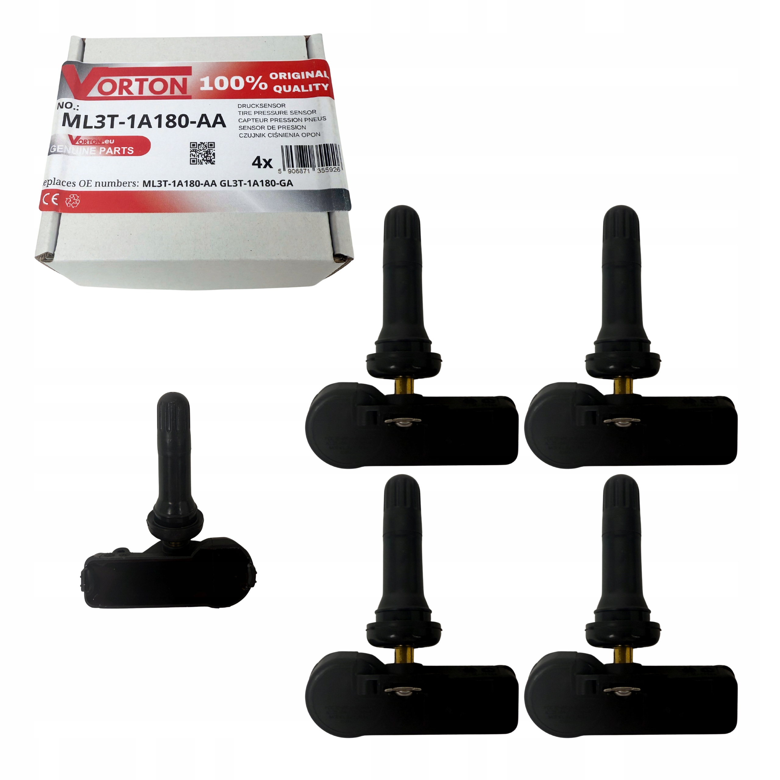 Snímače Tlaku Vzduchu V Pneumatikách Tpms Ford Usa Bronco Expedition