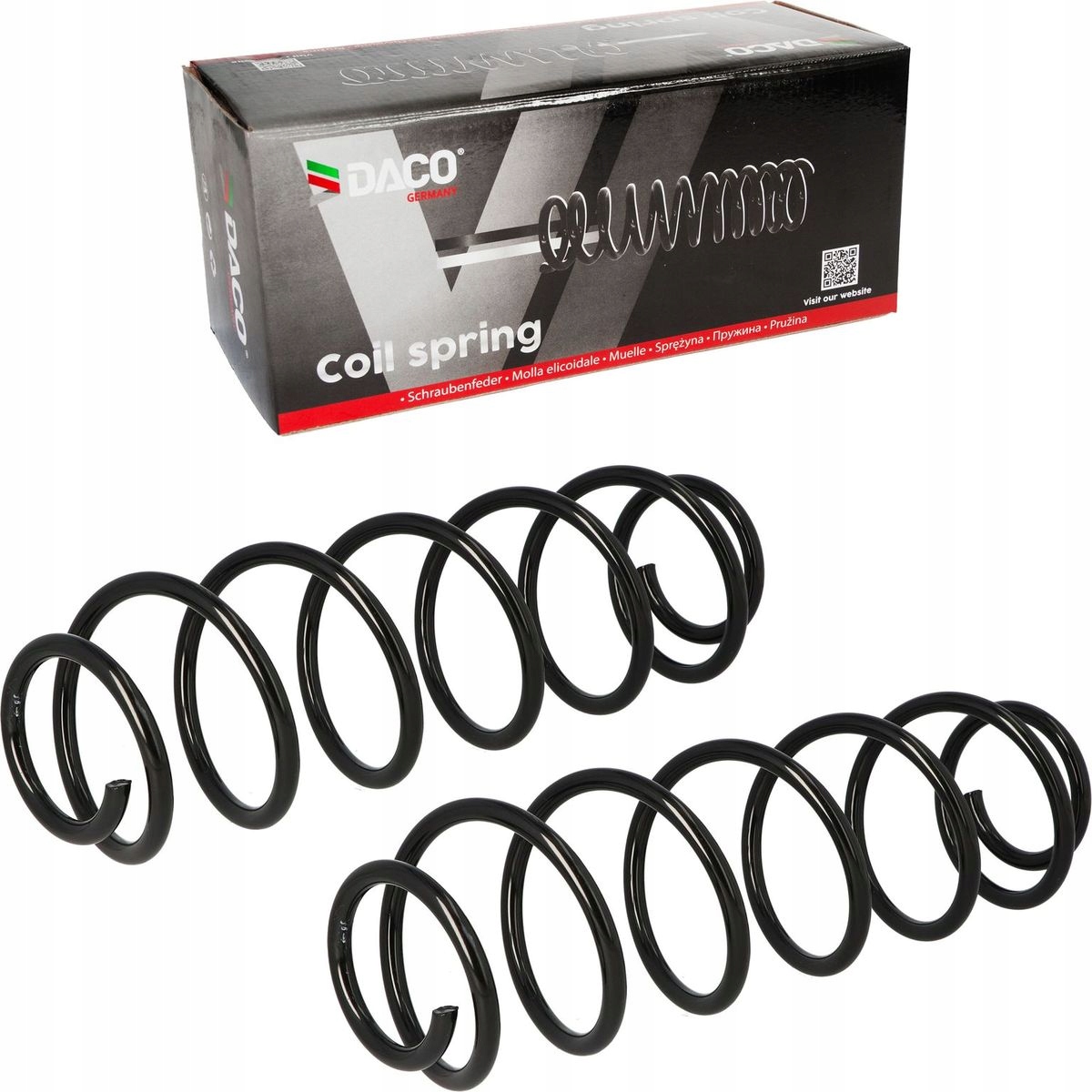 Sprezyna x2 TYL DACO Renault Laguna II Kombi 01