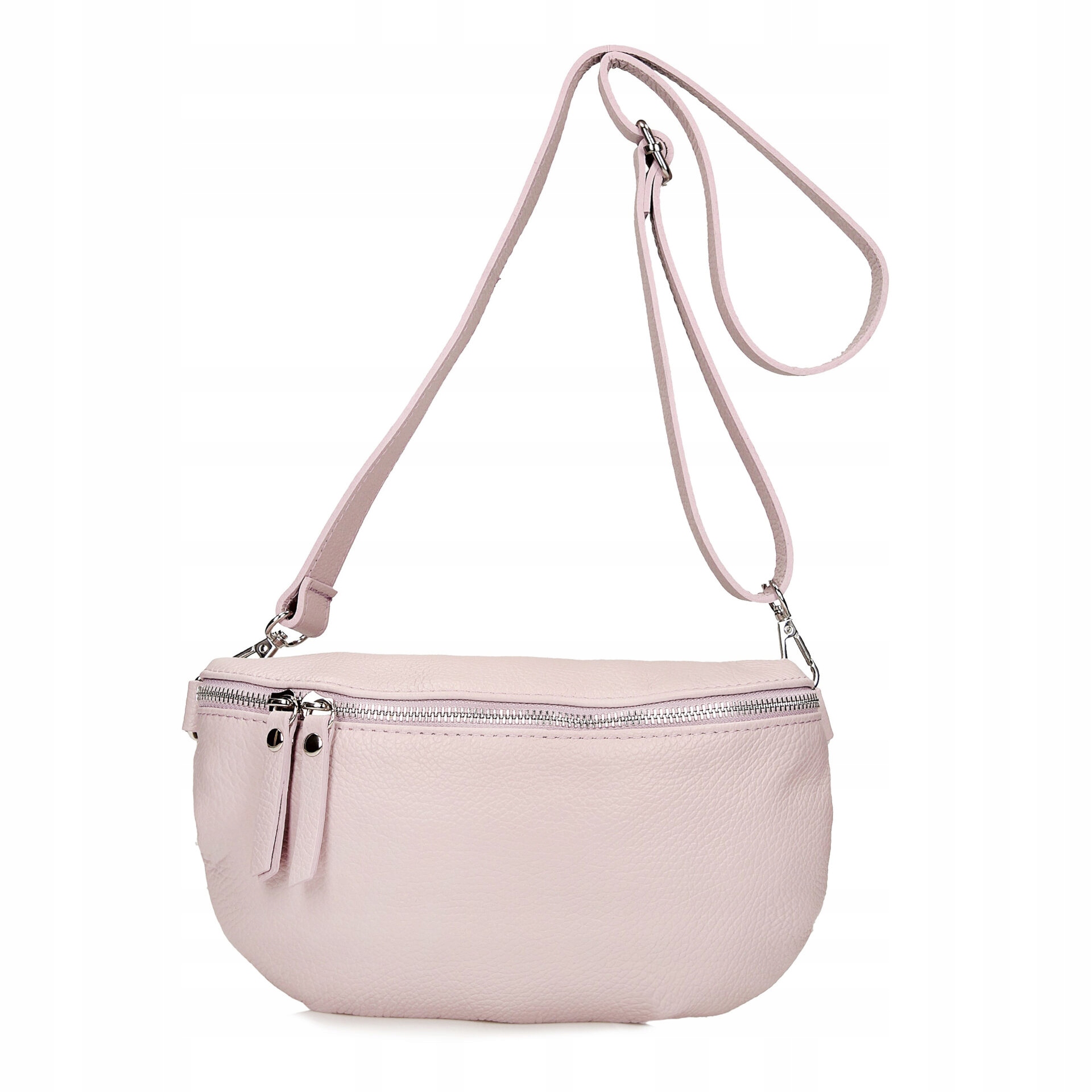 Nerka Saszetka Skórzana Damska - Made in Italy Rodzaj biodrowa