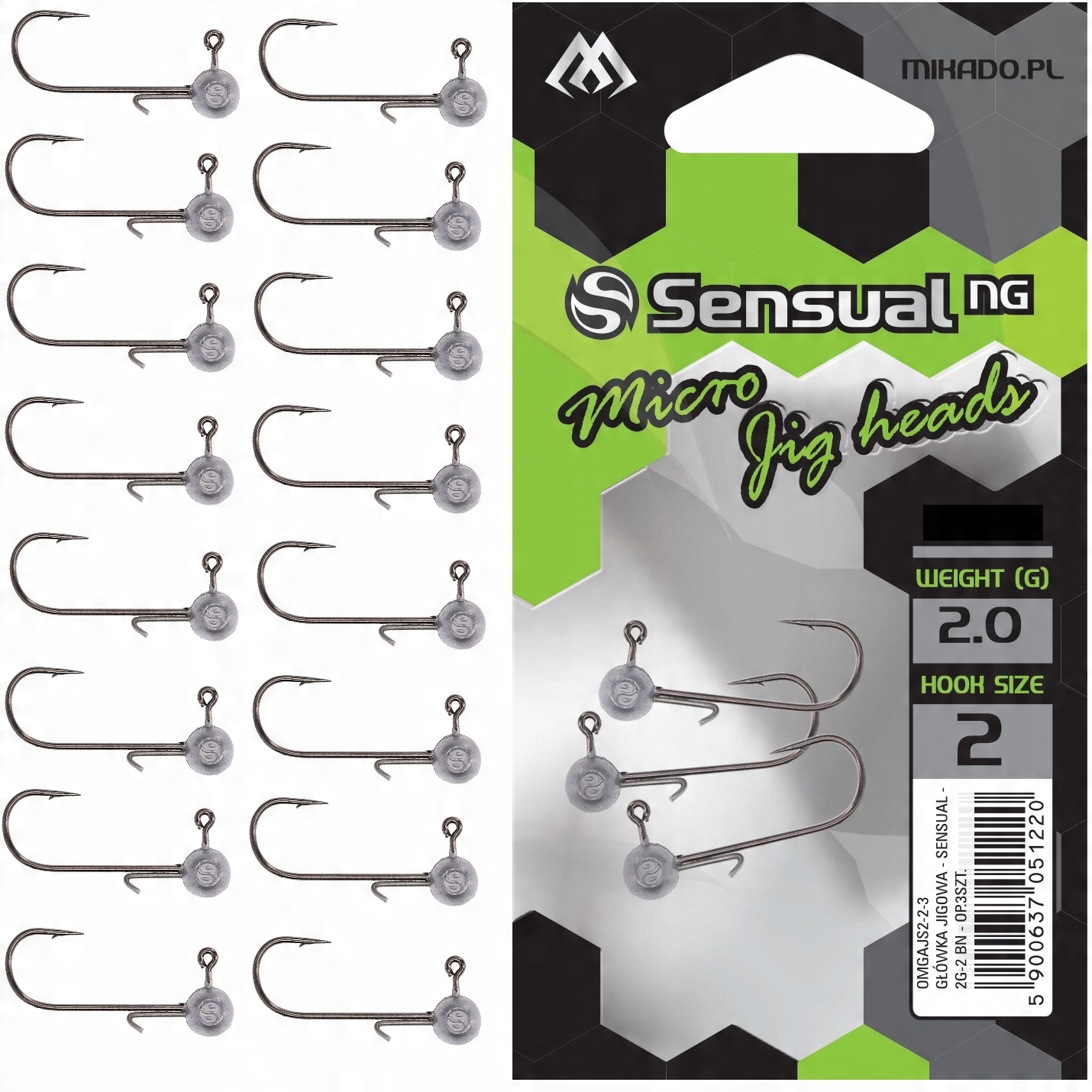 

Mikado Główka Jigowa Ultralight Micro 6 4 Gr 20SZT