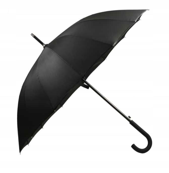 

Parasol 16 Paneli Czarny manualny Mocny 5