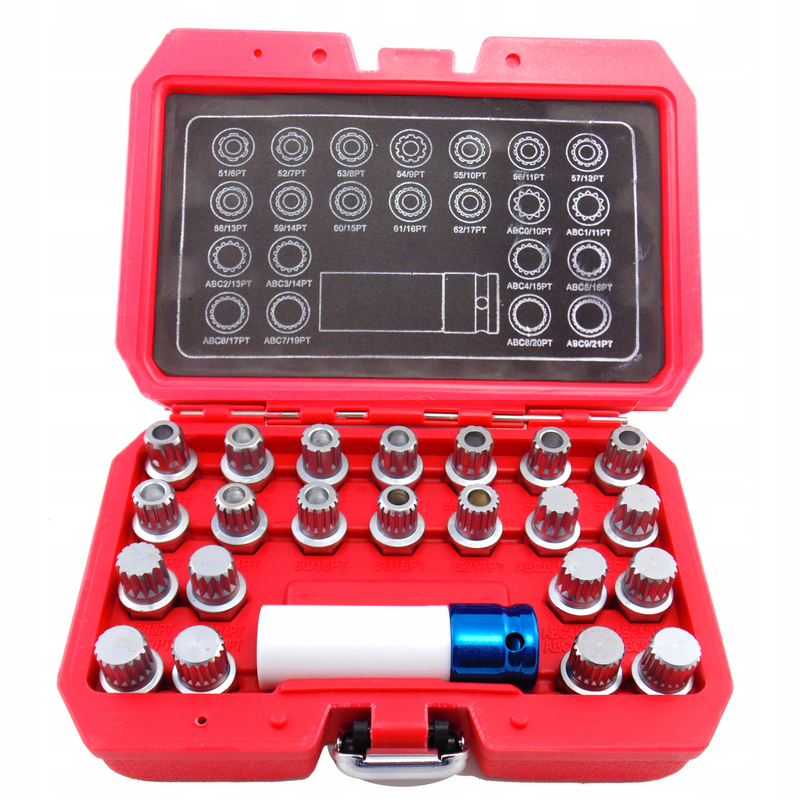 

Nasadki Do Śrub Kół Złodziejek Vw 23szt Nasadek