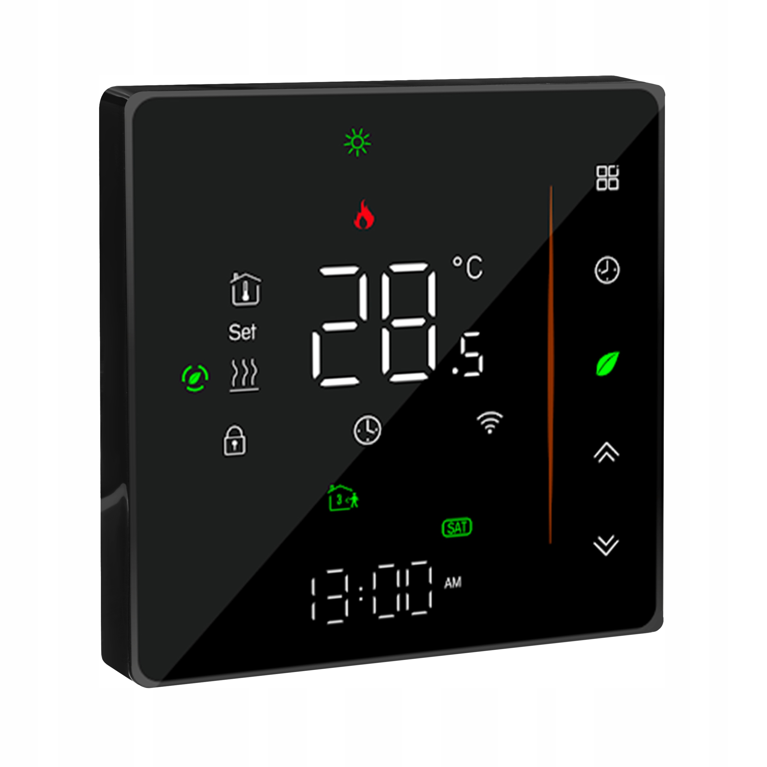 Pokojový termostat Wifi Programovatelné elektrické podlahové vytápění 16A