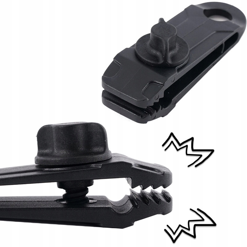 10pcs Tarpaulin Clip Quality Durable Awning Tent Kod producenta 20231124