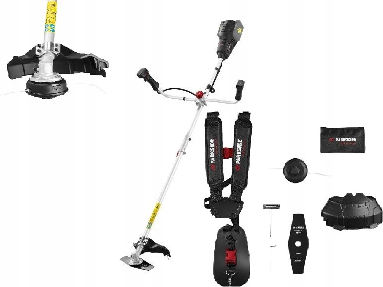 Akumulatorowa podkaszarka 40v 2w1 40V Parkside Performance Ppfsa 40-Li D3