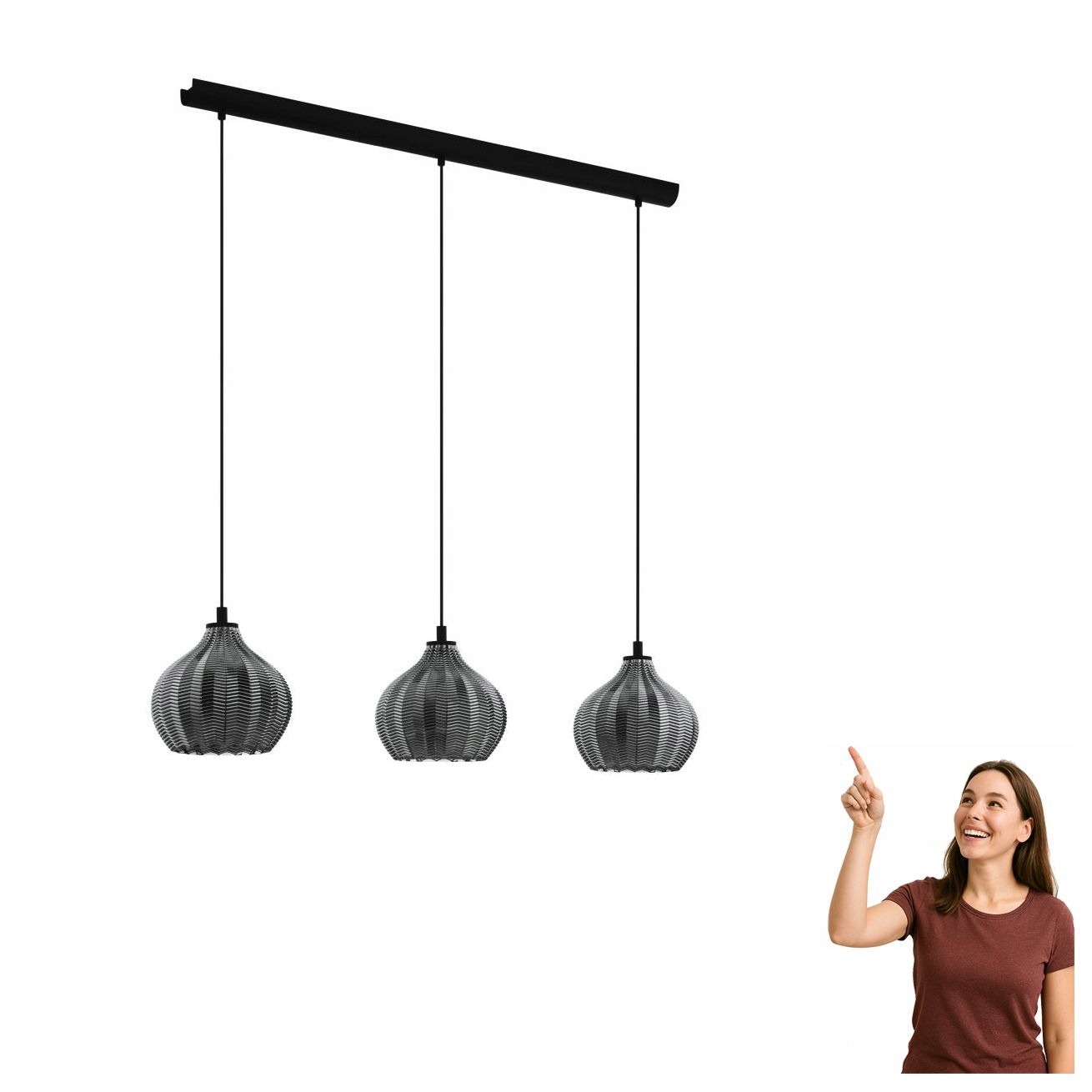 Závěsná lampa Tamallat 43577 Eglo