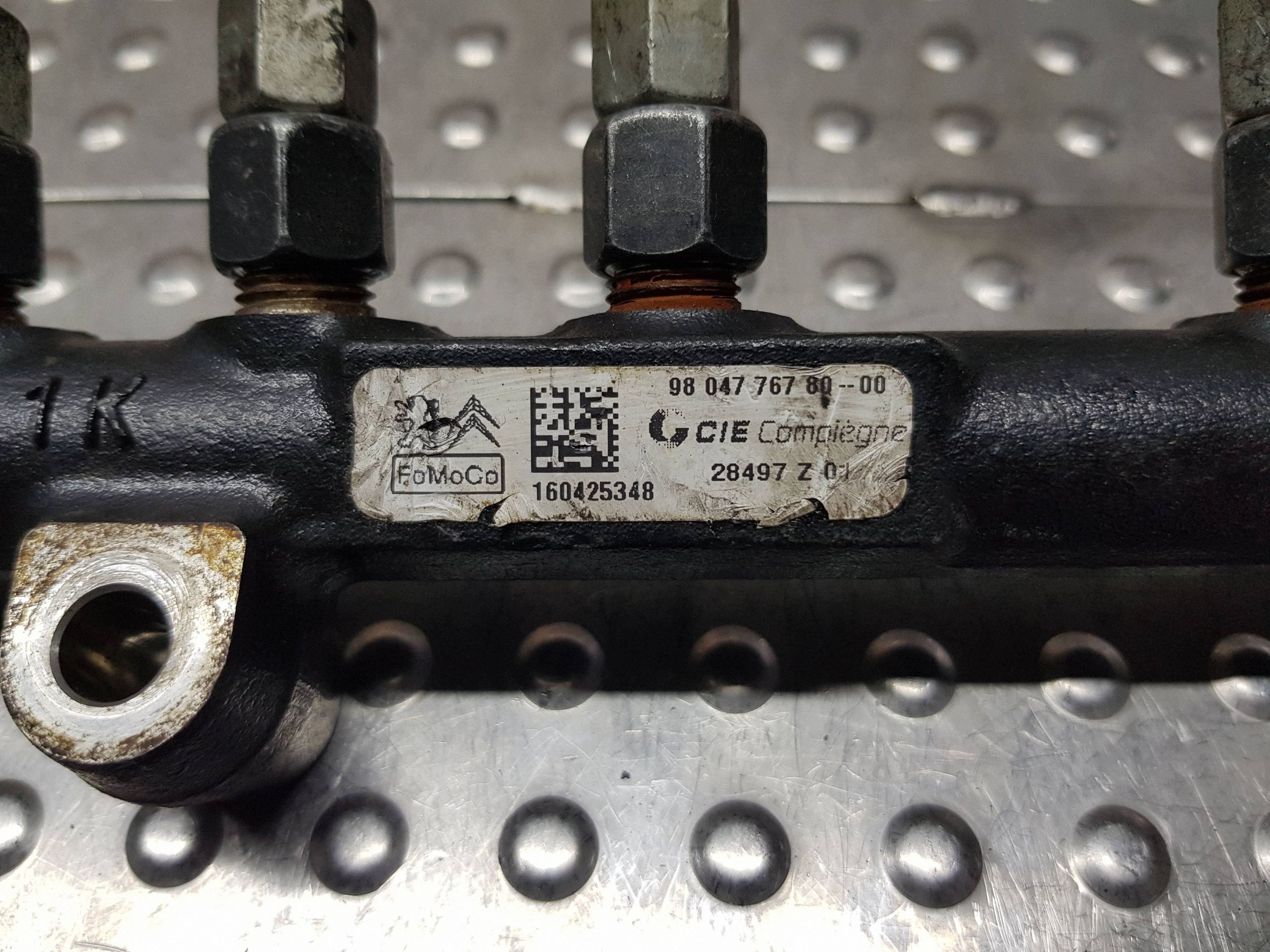 injection ramp sensor 9804776780 FORD FOCUS MK3 LIFT C-MAX MK2 1.5 DCI
