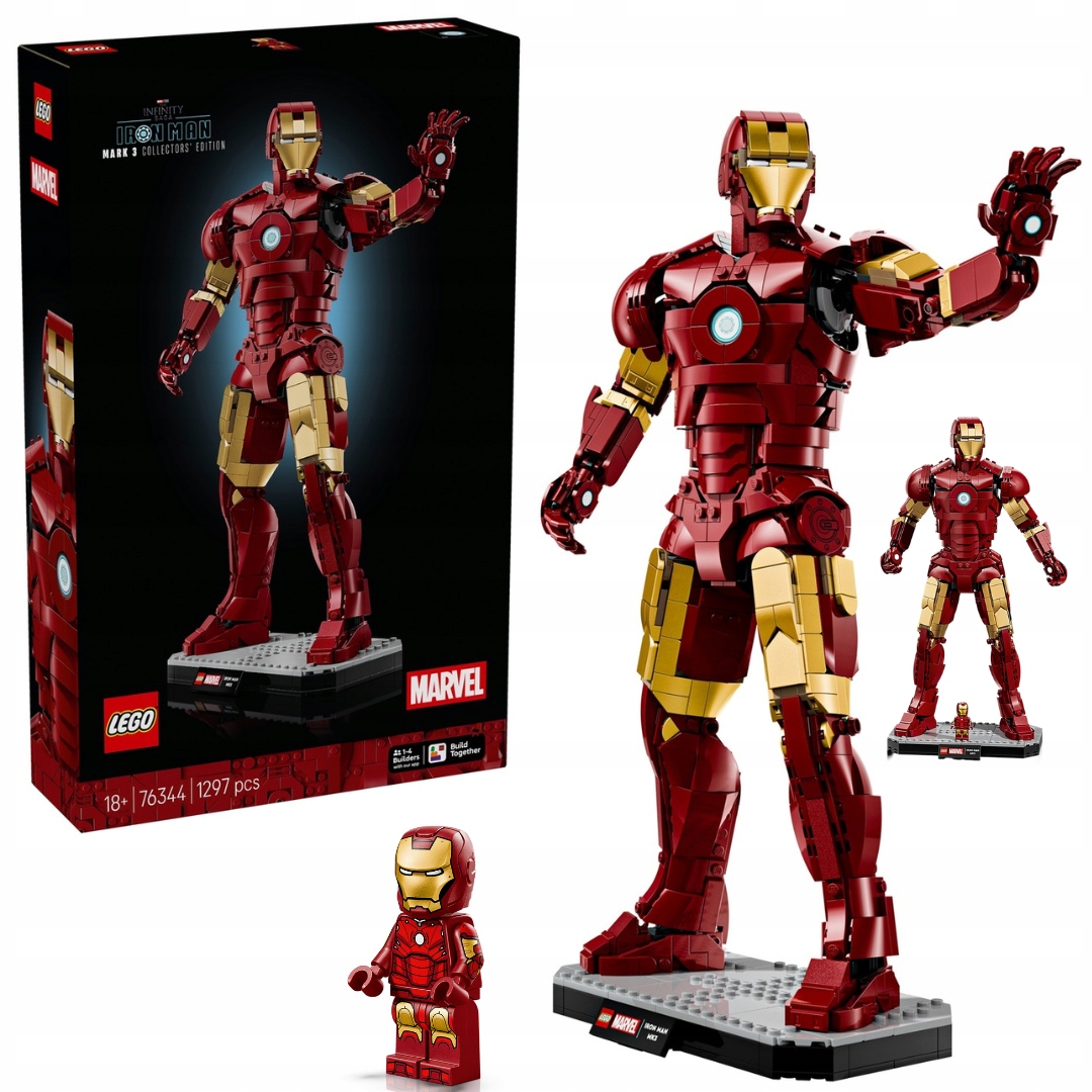Lego 76344 Marvel Heroes Iron Man Mark 3 Sběratelská edice