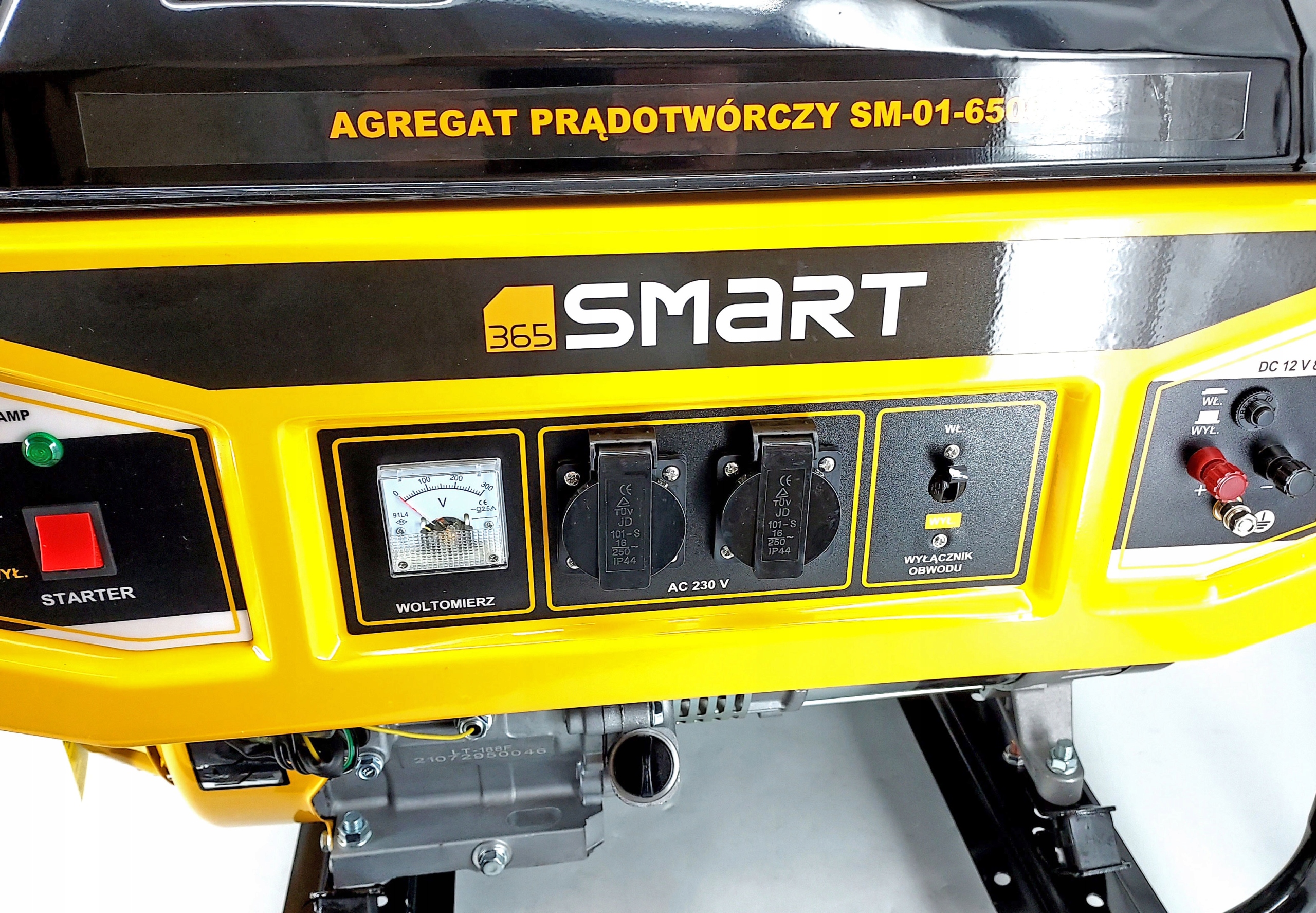 Agregat prądotwórczy Generator Prądu 5,5 kW 5500 W SMART Silnik 4-suwowy