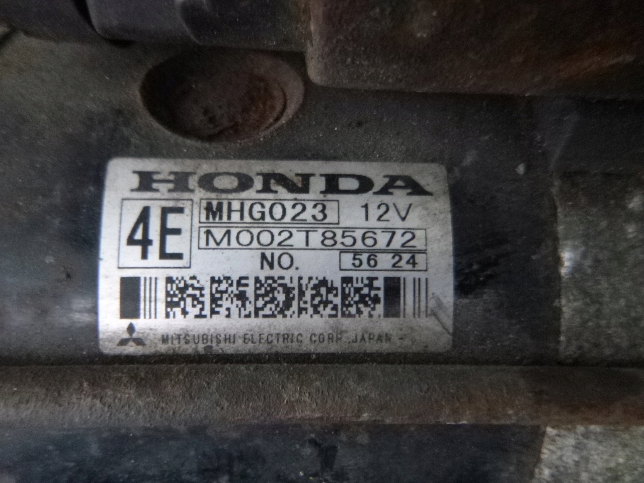 HONDA CRV II 2.2 a-CDTI startér M002T85672