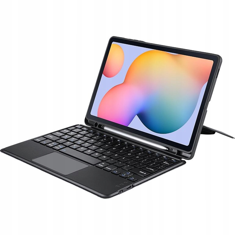 Pouzdro Dux Ducis s klávesnicí pro Galaxy Tab S6 Lite, pouzdro s opěrkou