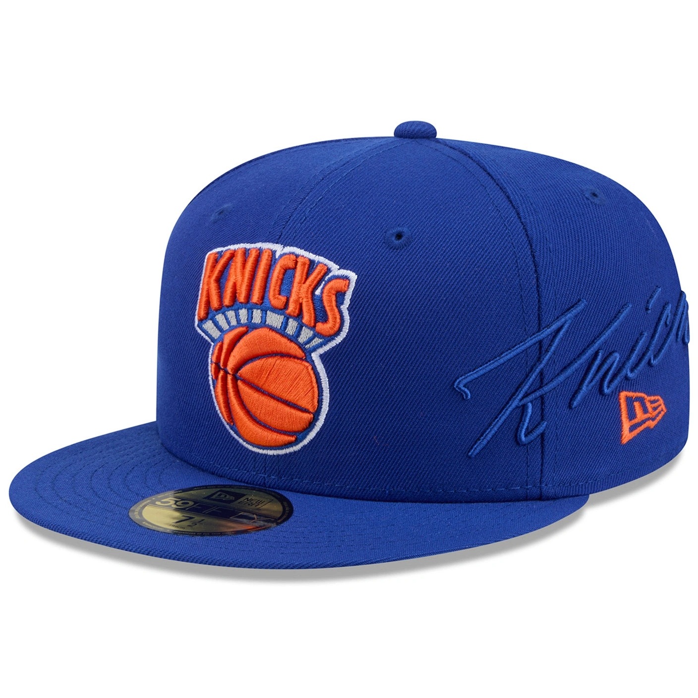 Kšiltovka New Era pánská dámská New York Knicks hologram modrá