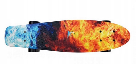 FISZKA DESKOROLKA DESKA FISHBOARD ŚWIECĄCE KOŁA 56 Kod producenta 54524