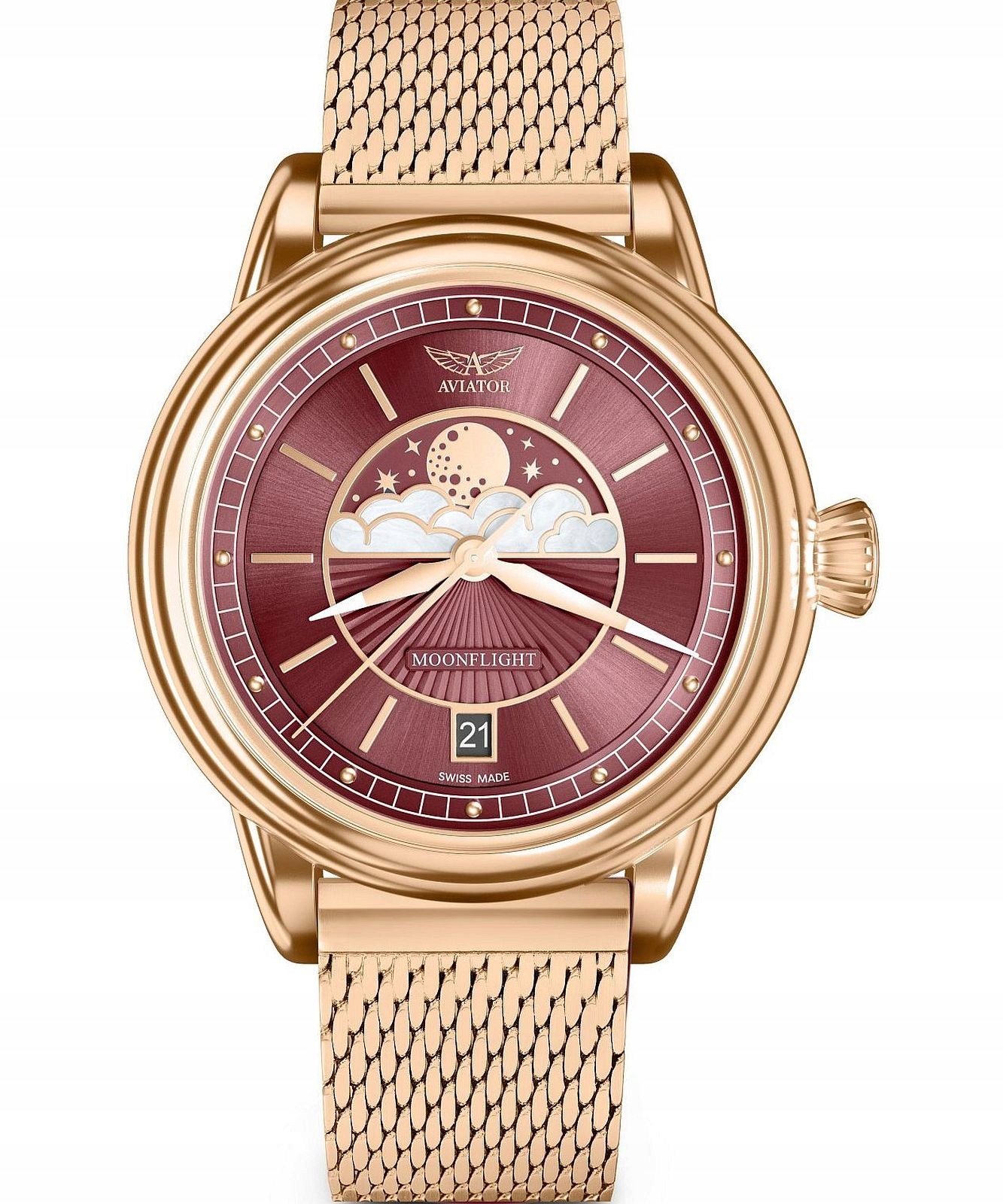 Dámské hodinky Aviator Douglas Moonflight Limited Edition