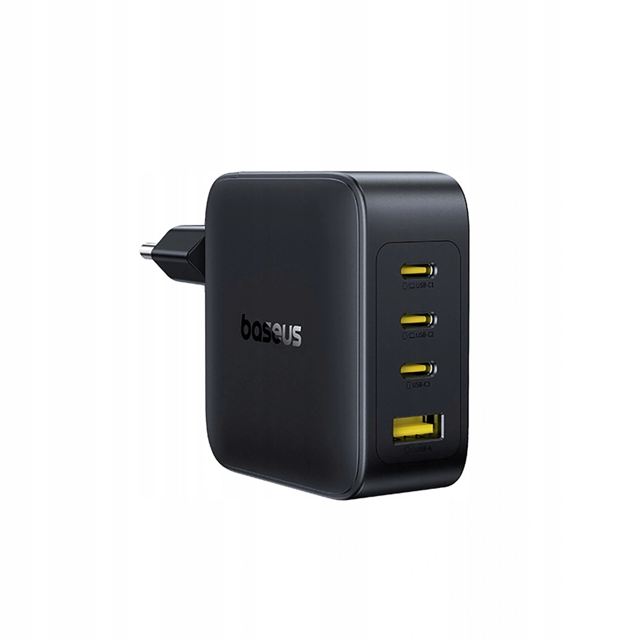 Síťová nabíječka Baseus EnerFill FH11 GaN 140W 3xUSB-C 1xUSB-A černá
