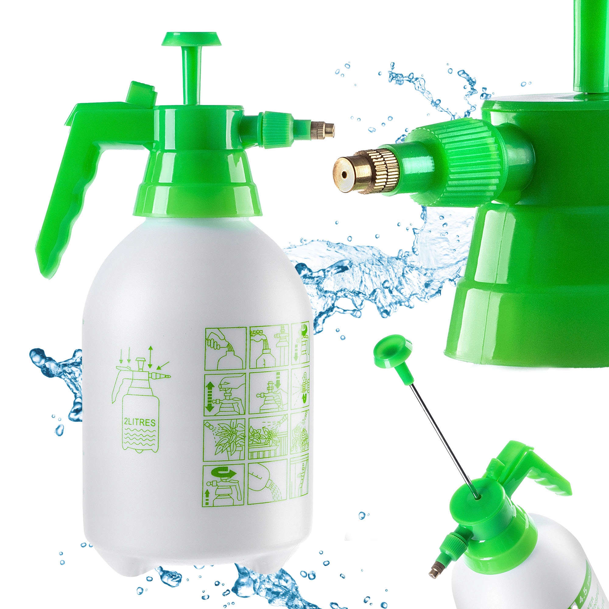 RĘCZNY OPRYSKIWACZ CIŚNIENIOWY OGRODOWY 2L