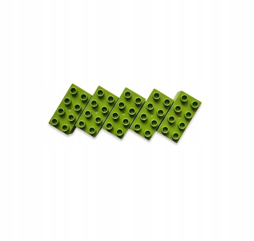 

Klocek 4x2 pin limonka 5szt kompatybilne z Duplo