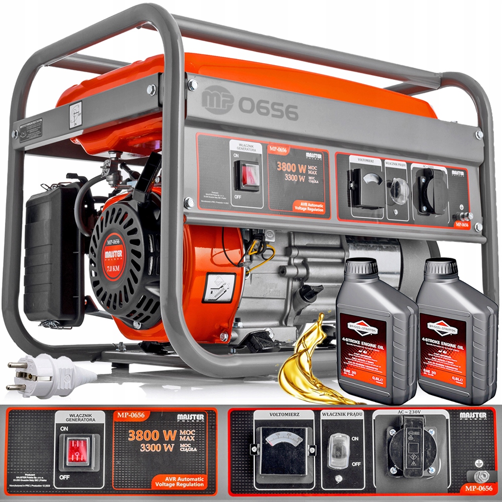 

Agregat Prądotwórczy Generator Prądu Avr Briggs