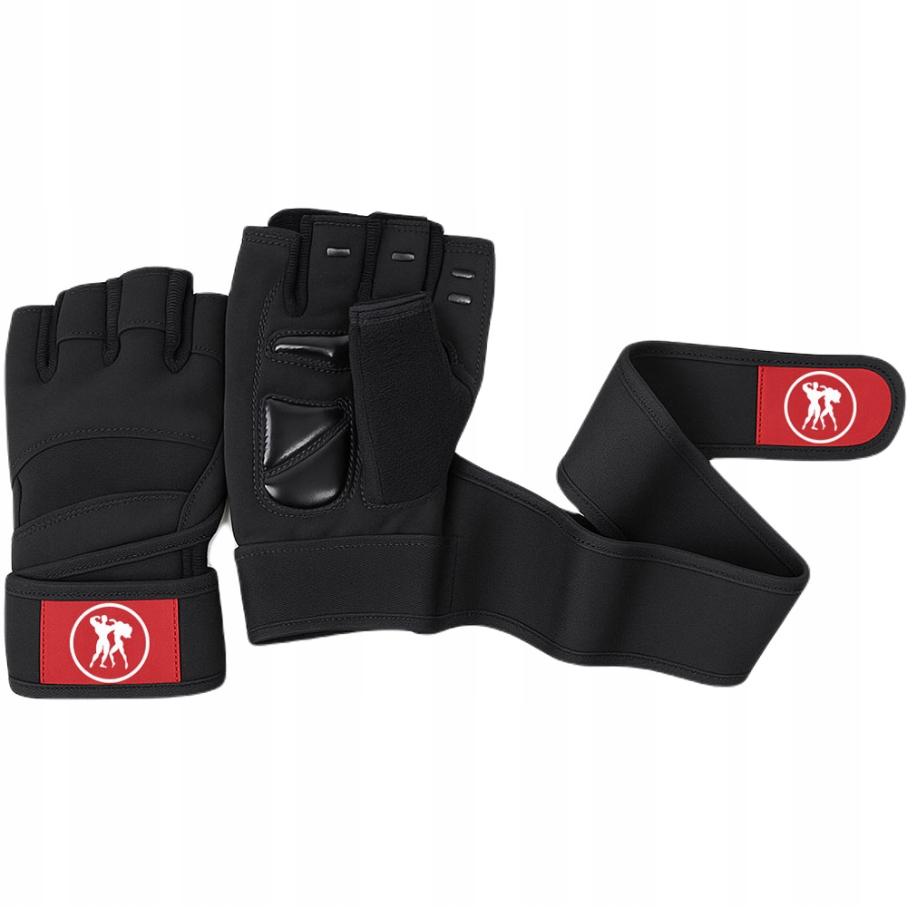 Rękawiczki treningowe Herkules czarny