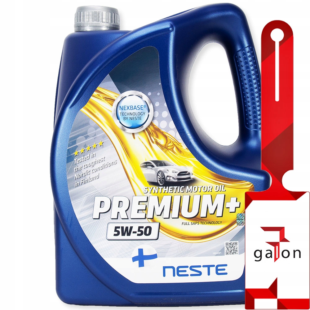 

Neste Premium+ 5W50 4L (neste I 5w50)