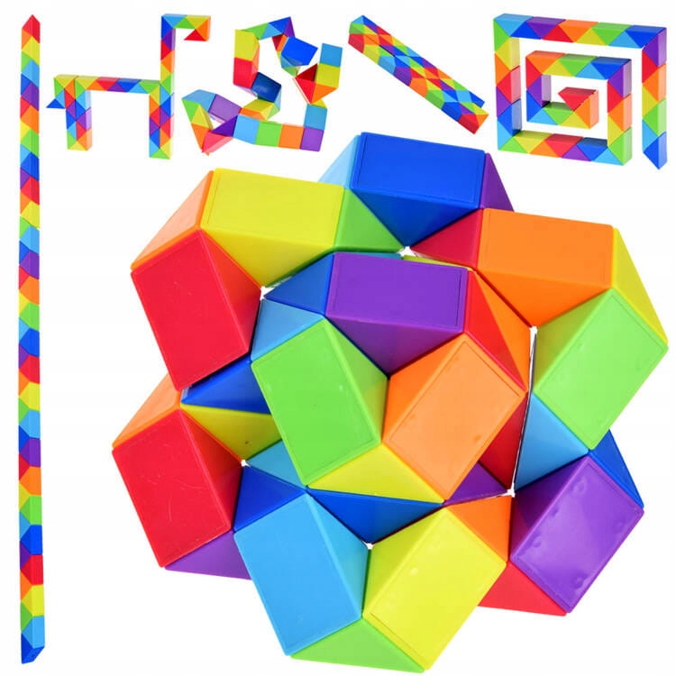 UKŁADANKA WĄŻ Magic Snake łamigłówka magiczny wąż