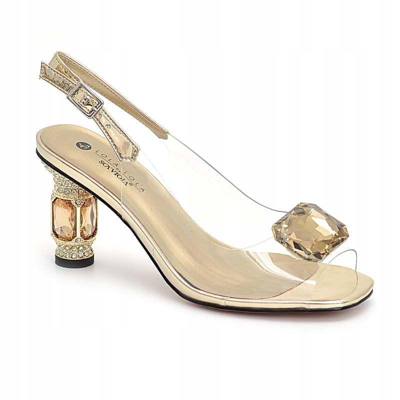 Dámské sandály Sca'viola S-214 Gold M 40, zlaté