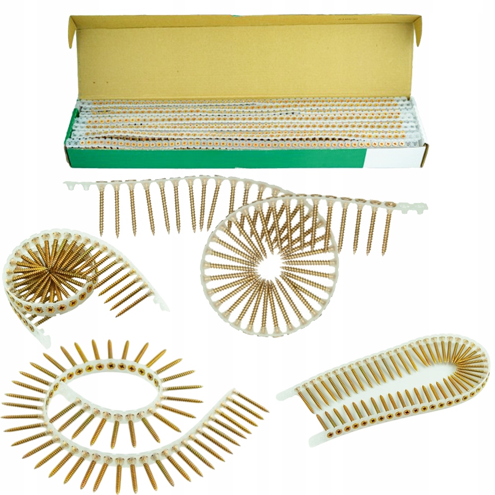 Hikoki Wkręty do płyt wiórowych PH2 4,0x40mm cynkowane 1000 szt. 754636