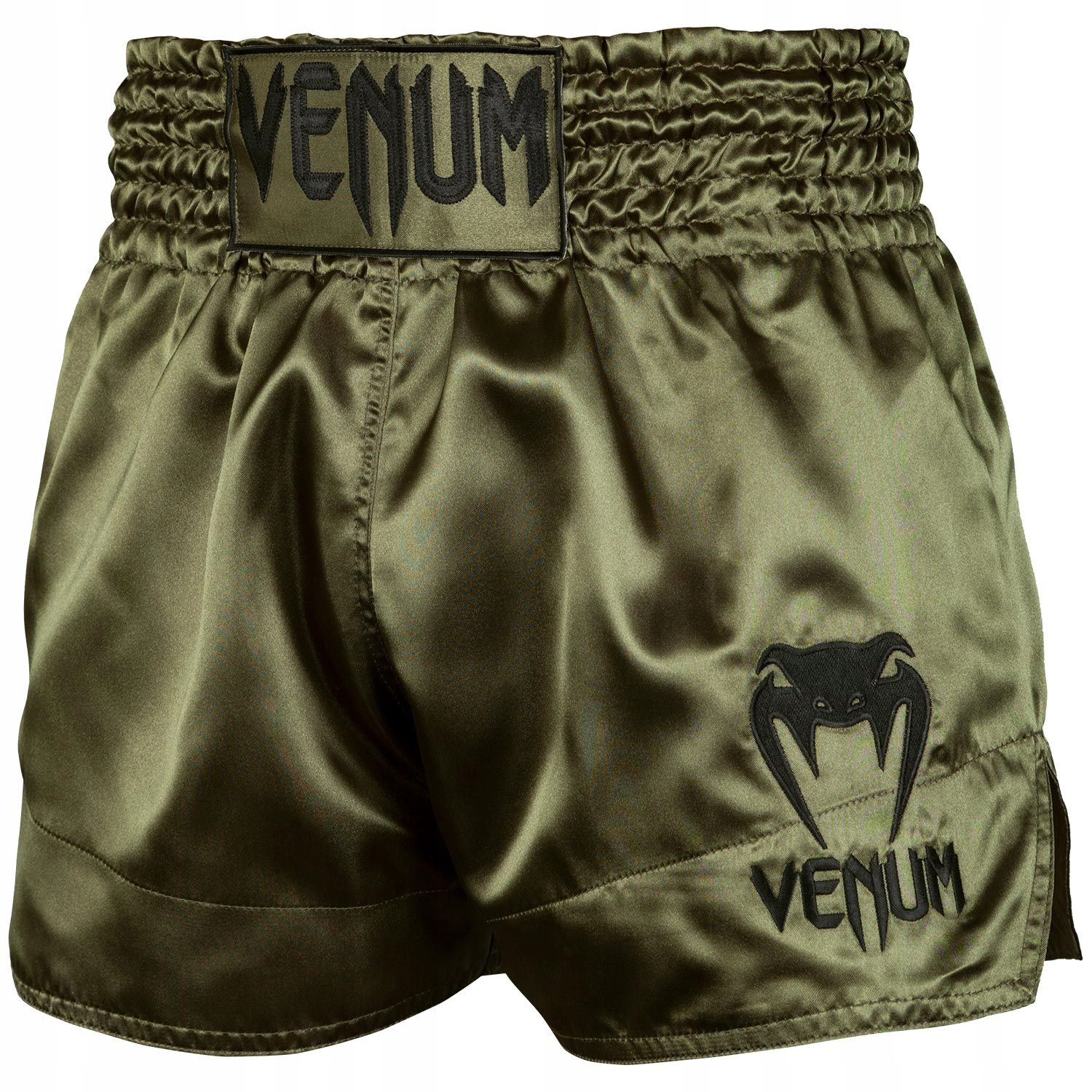  класичні шорти Spodenki Muay Thai Venum кольору Хакі L 