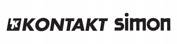 Ramka pojedyncza Kontakt-simon czarny Kod producenta BMRC1/49