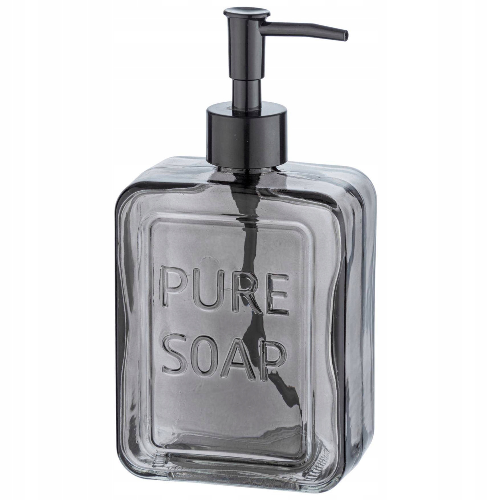 

Dozownik Do Mydła szary Szklany Pure 550 ml Wenko