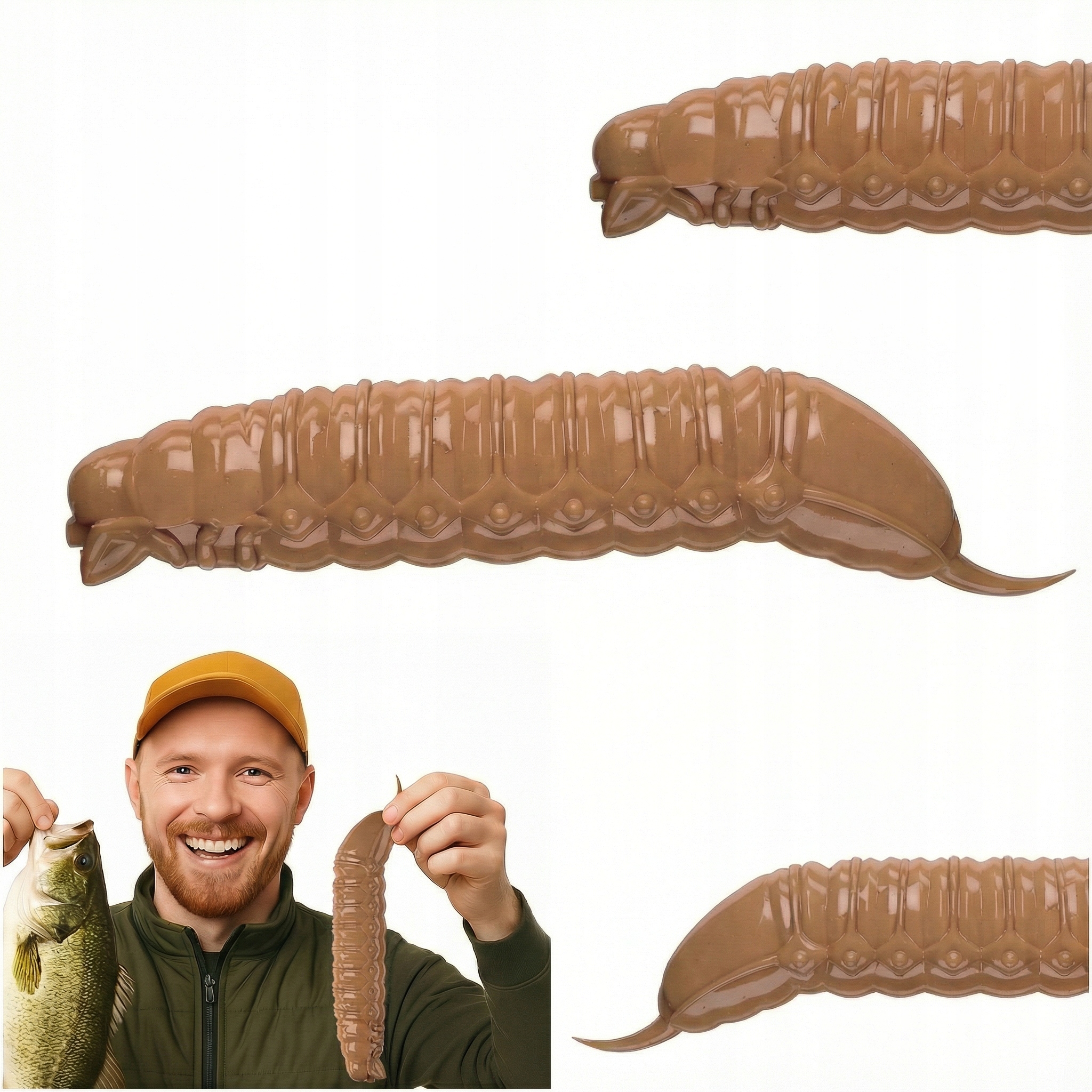 Przynęta Robak Guma Libra Lures Goliath 30mm 035 Pellets Ser 15 Sztuk