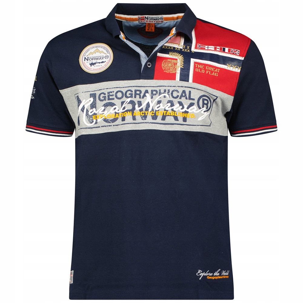 Geographical Norway polokošile pánská Kidney Men XL tmavě modrá