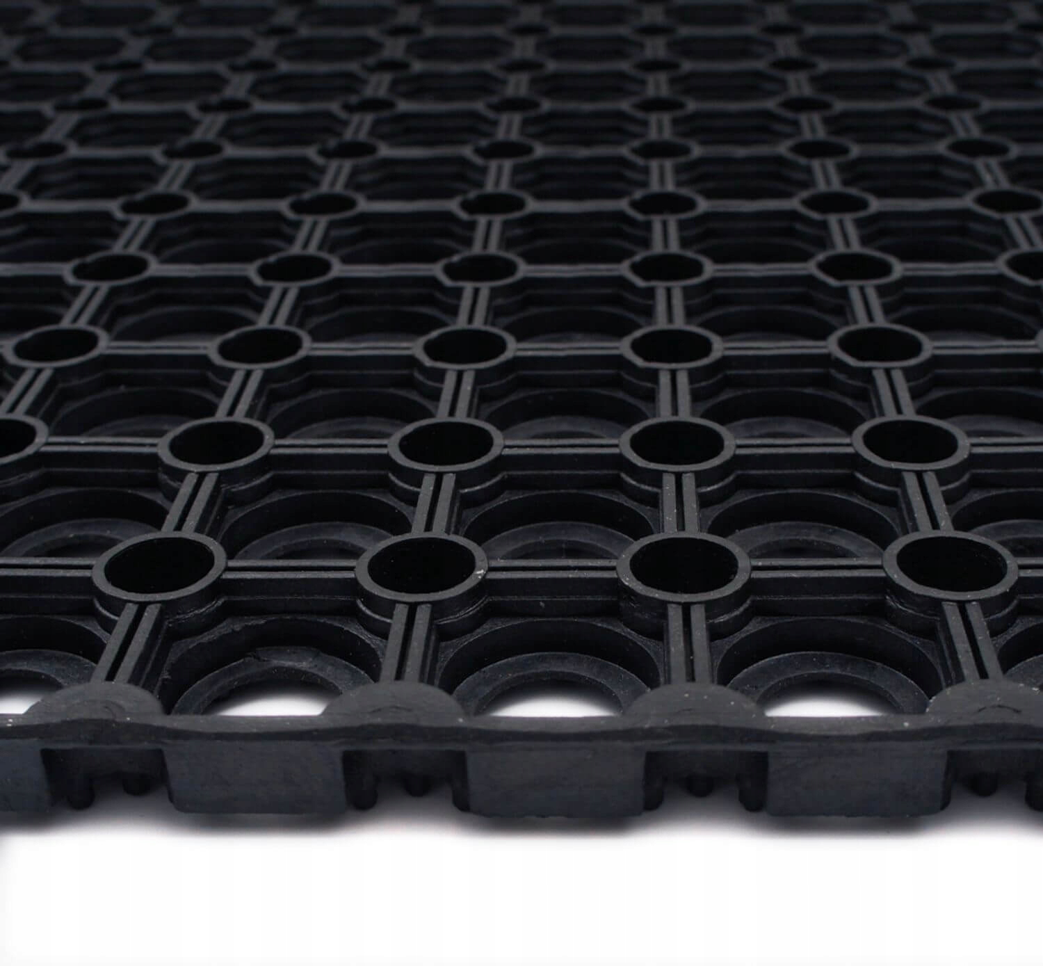 WYCIERACZKA WEJŚCIOWA POD DRZWI DO BUTÓW AŻUROWA GUMOWA ZEWNĘTRZNA 80X120 Stan opakowania oryginalne