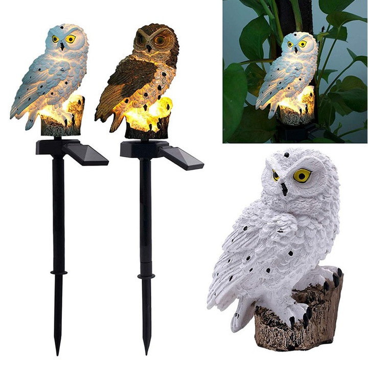 

Lampa Solarna Led Sowa z czujnikiem zmierzchu