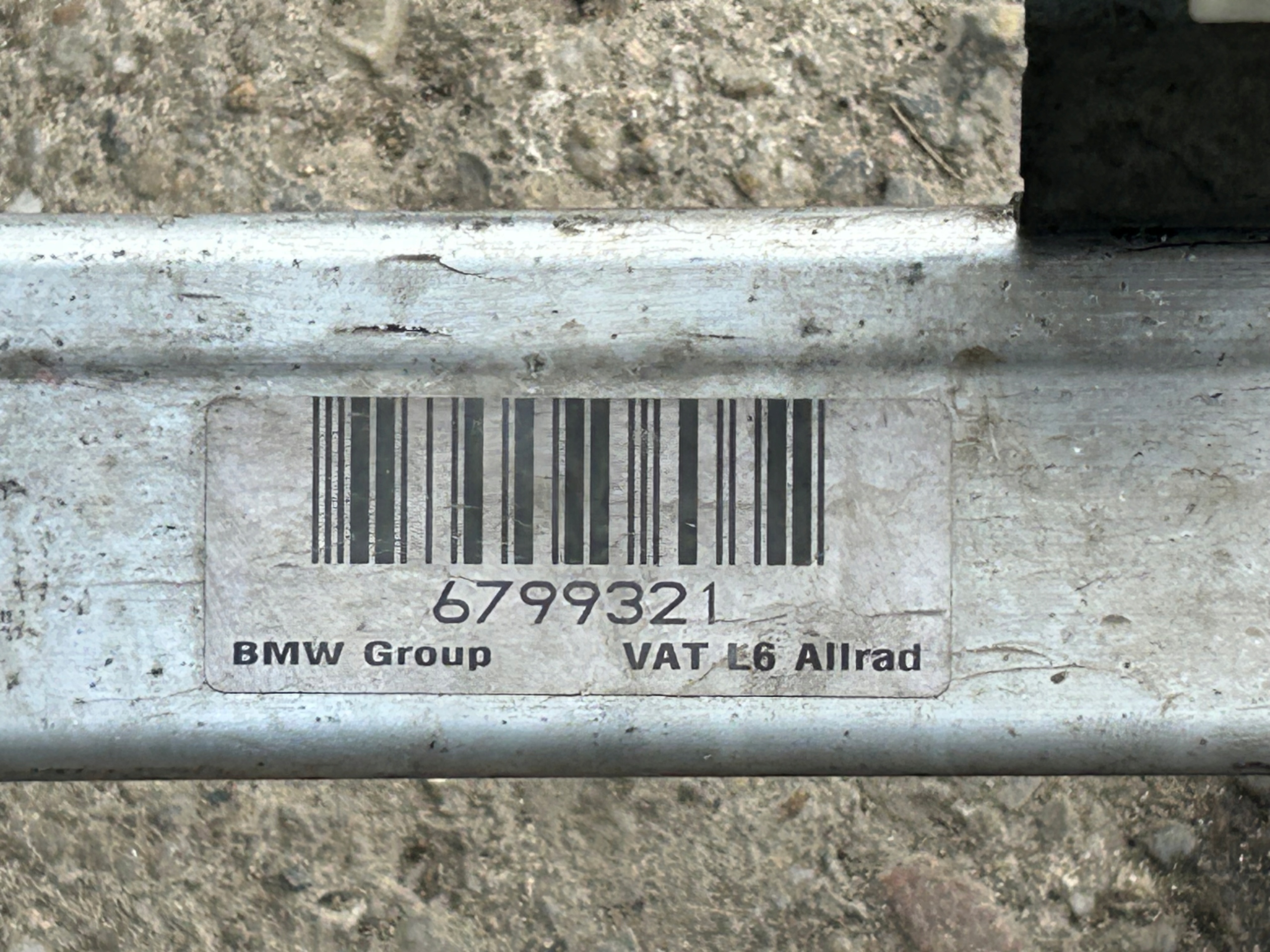 BMW F10 3,0 XD axle beam front 6799321