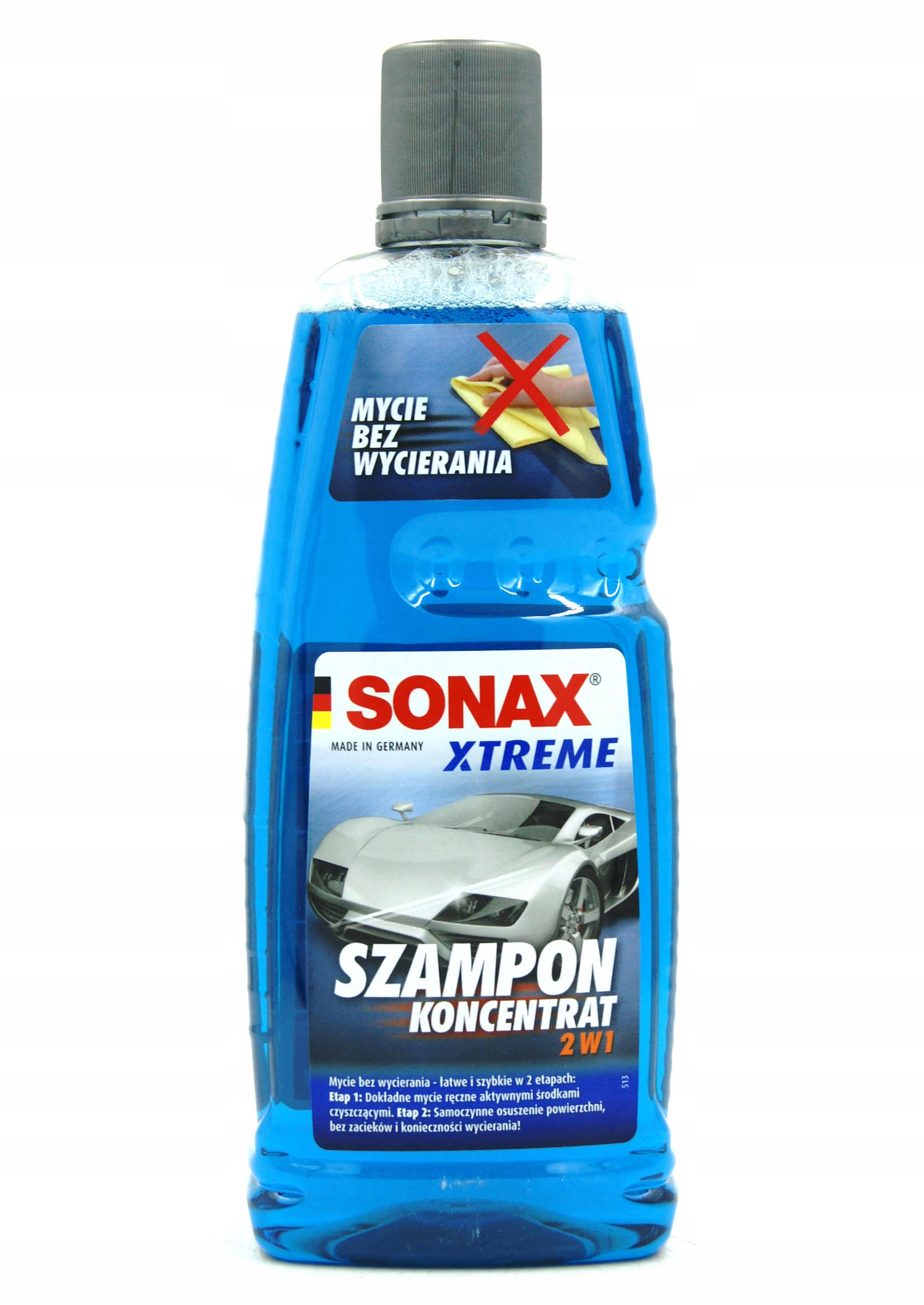 

Sonax Xtreme Szampon 2w1OSUSZAJĄCY Bez Wycierania