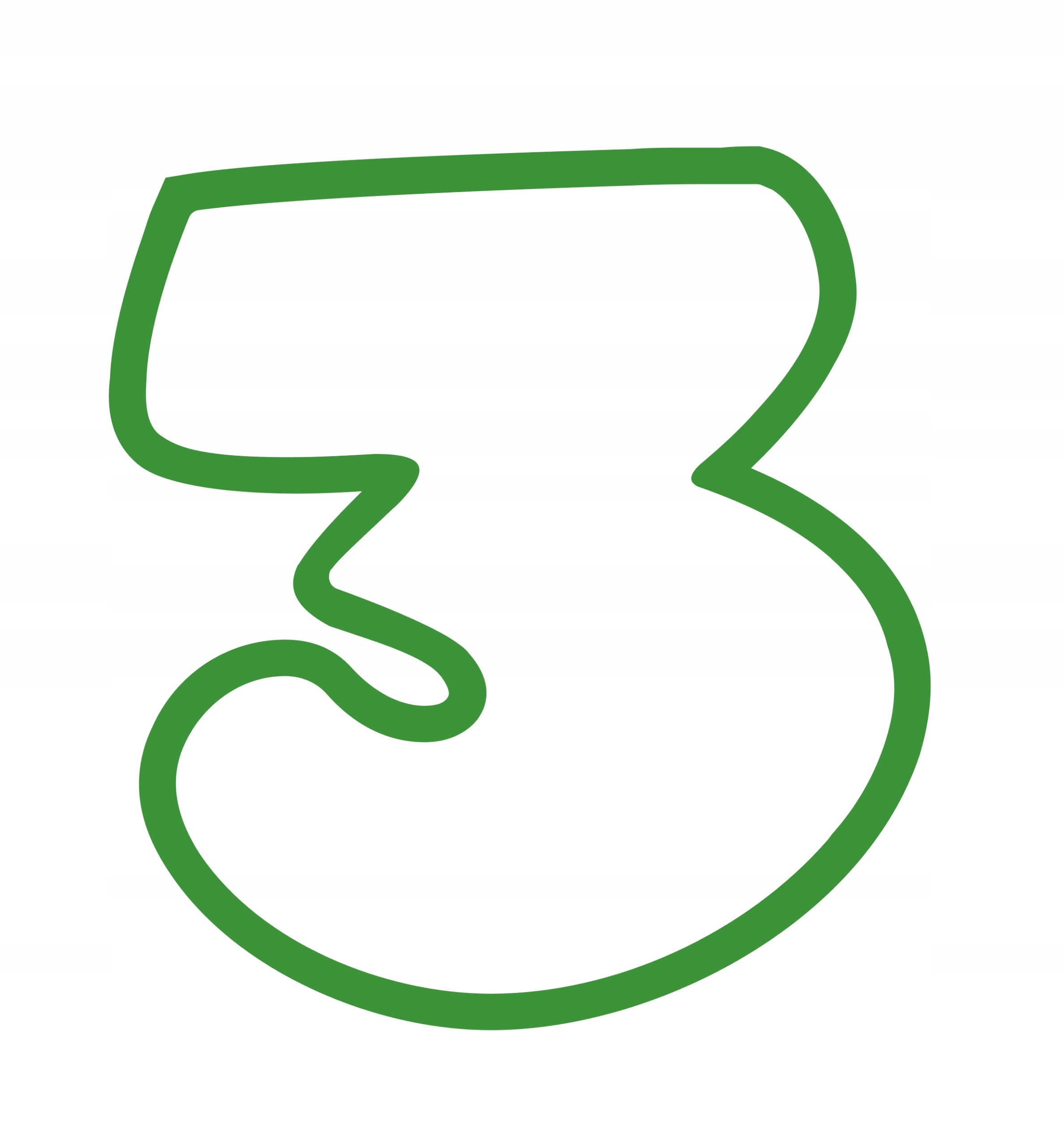 

Foremka ciastek wykrawacz pierników cyfra trzy 3