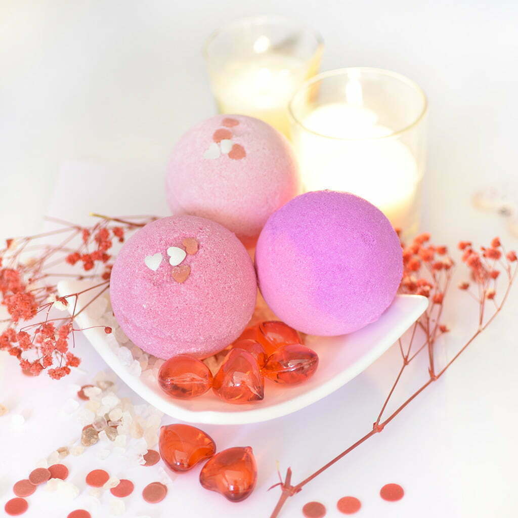 Musująca miłosna Kula do kąpieli I love you Marka Marba