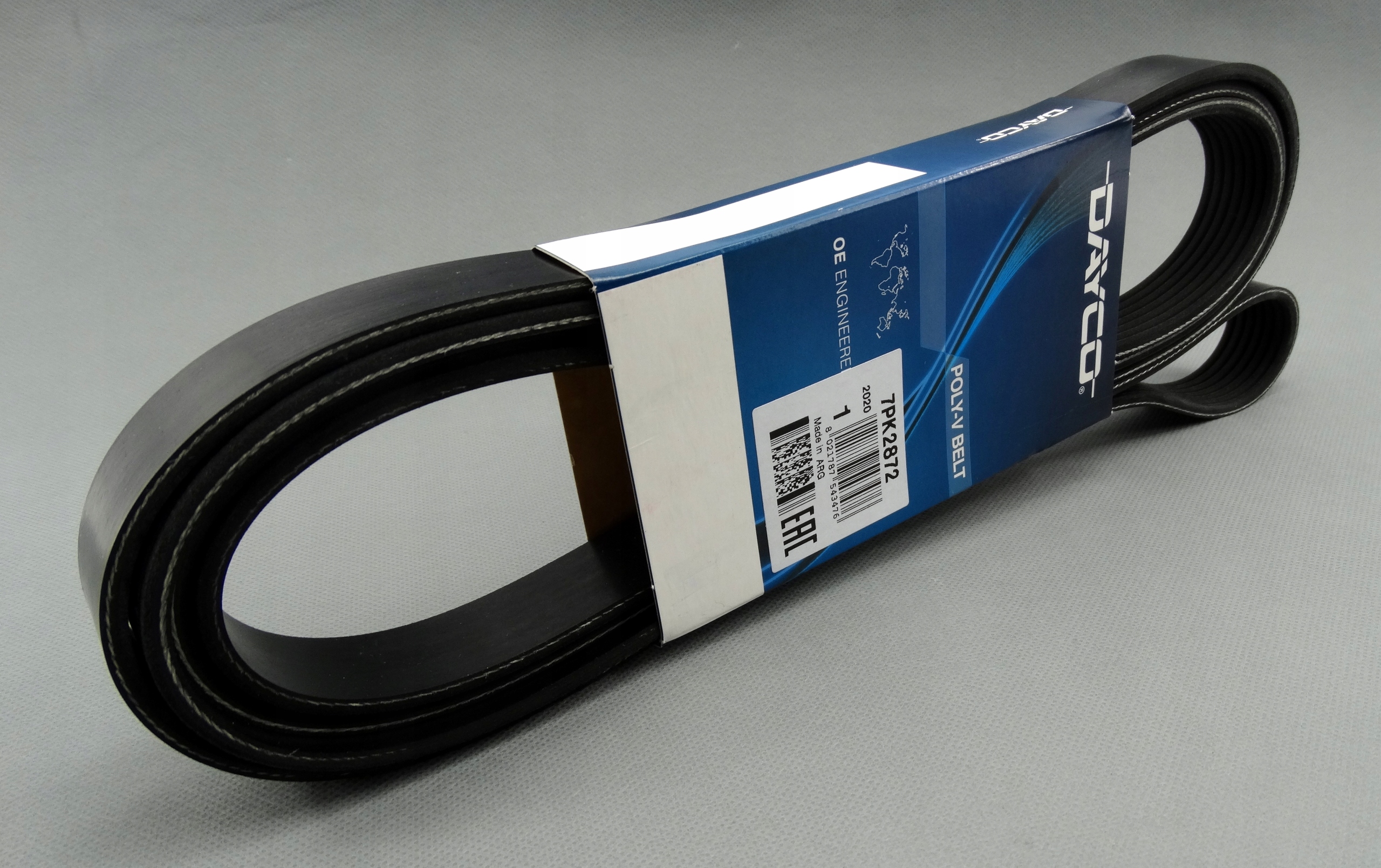 PASEK WIELOROWKOWY FORD TRANSIT 2.4DI 00-06 DAYCO Numer katalogowy części 7PK2872