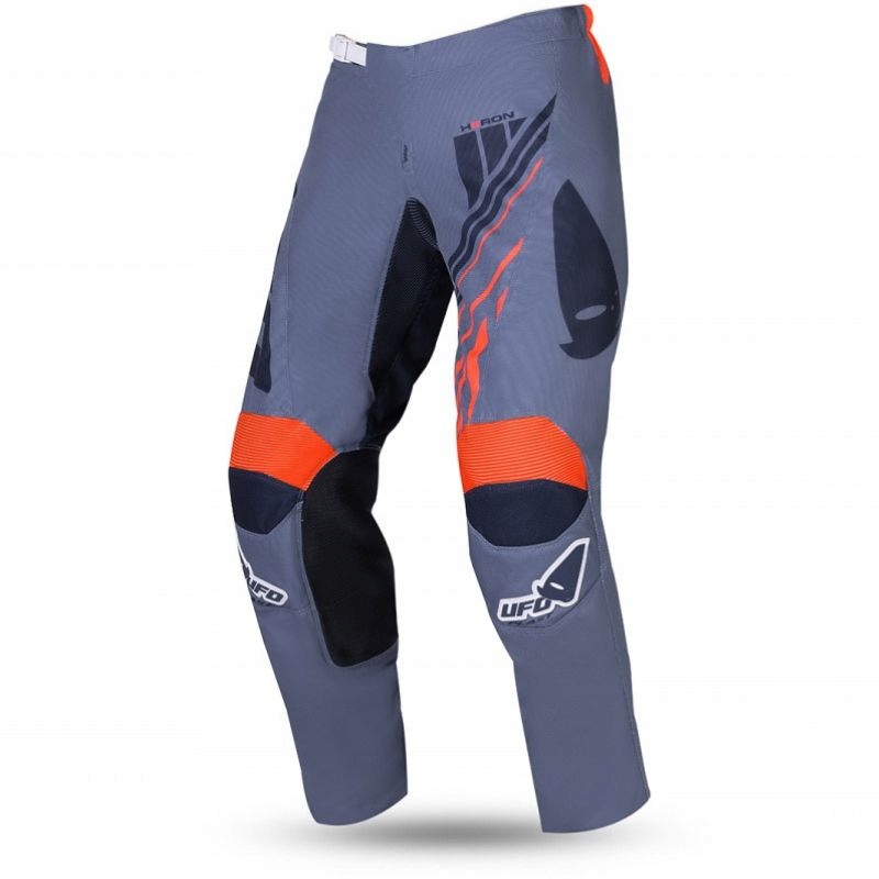 Nohavice Na Crossa Ufo Heron Grey/black Veľ. 50 (32)