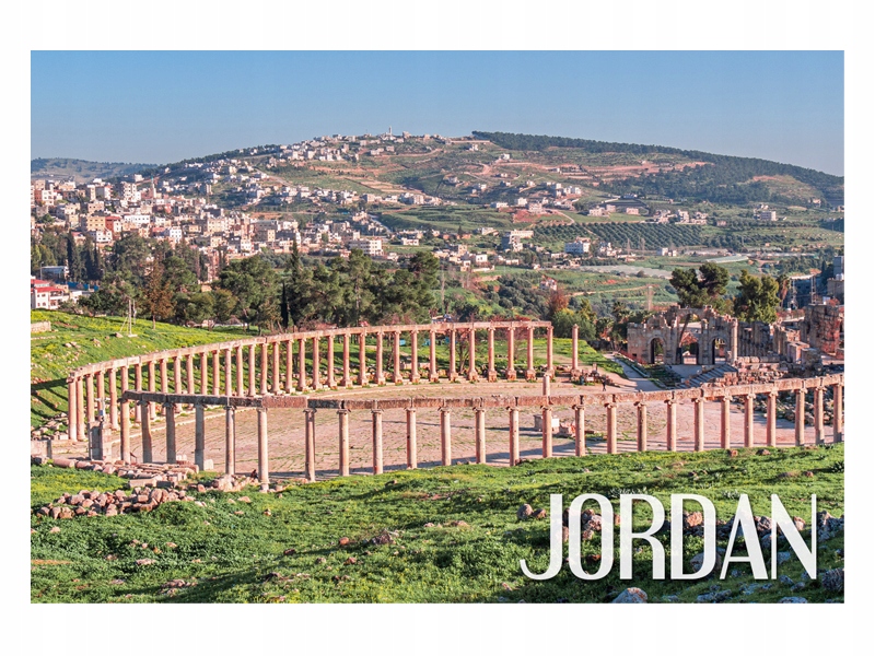 

Jordania Dżarasz Ruiny Magnes na lodówkę